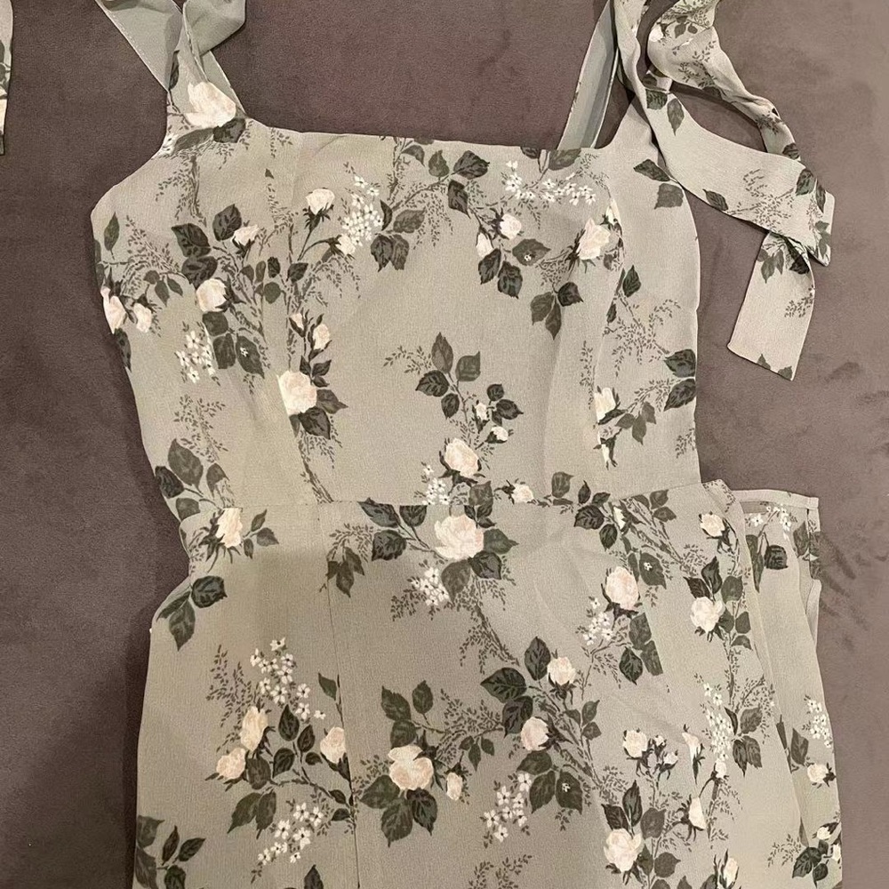 Reformation Sage Floral Midi Dress - Picture 5 of 7